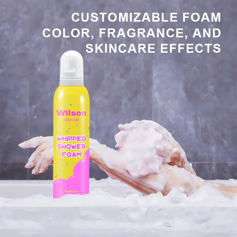 ​חווית רחצה שונה לחלוטין, מוס מקלחת בניחוח חומצת אמינו של WIlson הוא כל כך טוב!