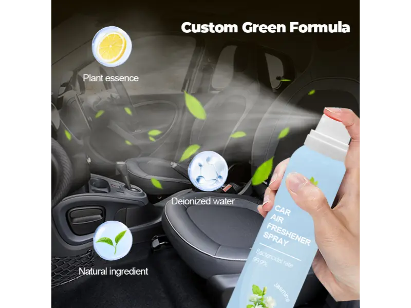 רעננו את האוויר בתוך הרכב שלכם תוך ביטול ריחות.