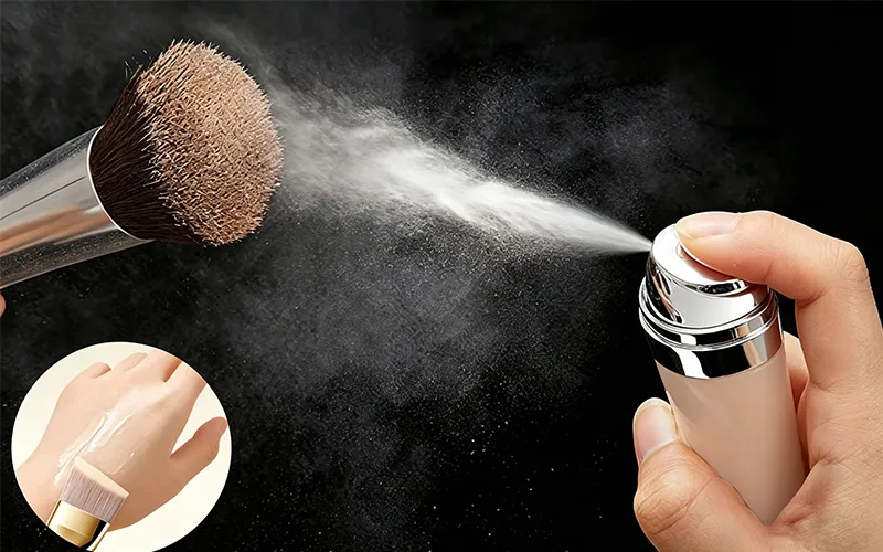 liquid foundation spray